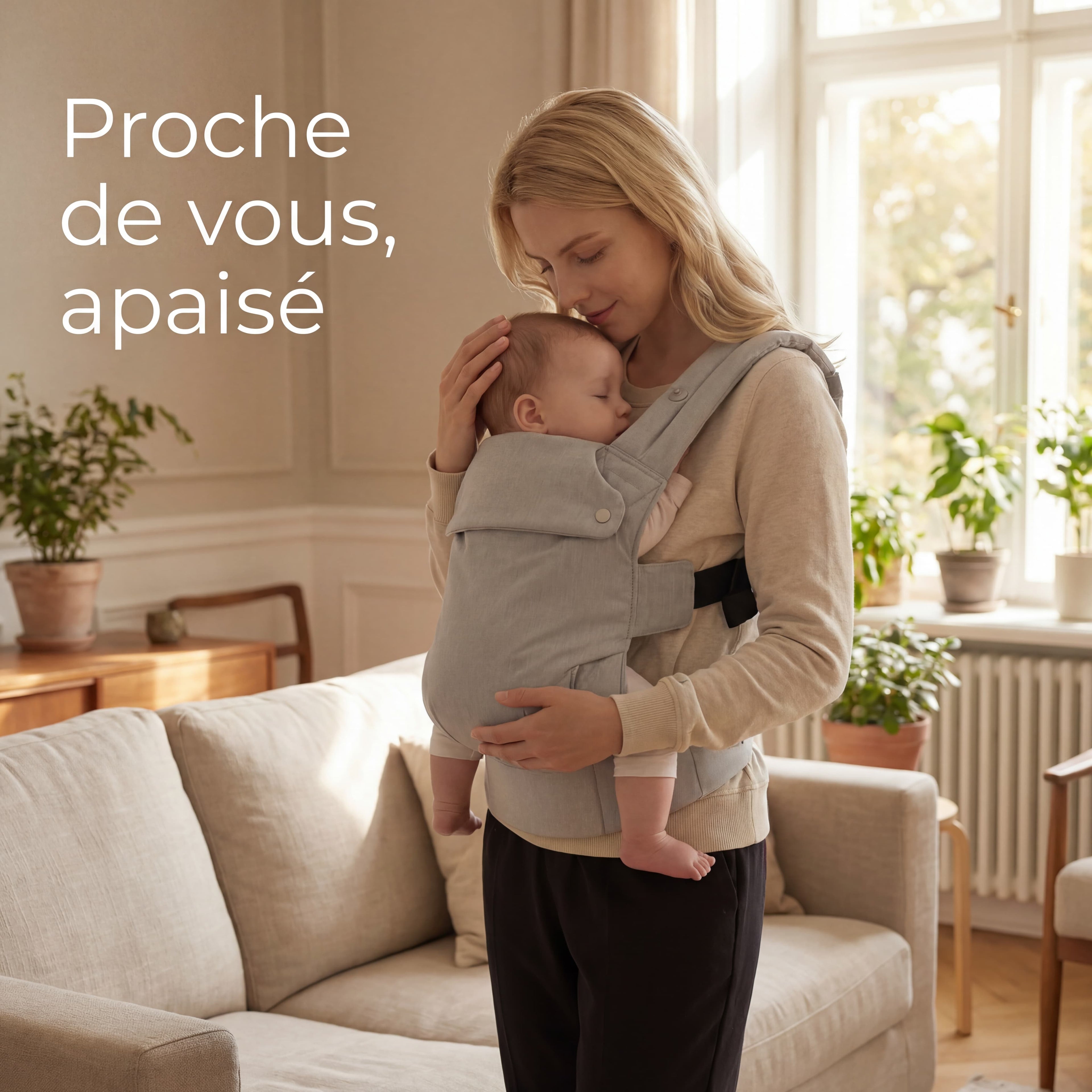 PorteBébé CURE™ – ErgoSupport Pro